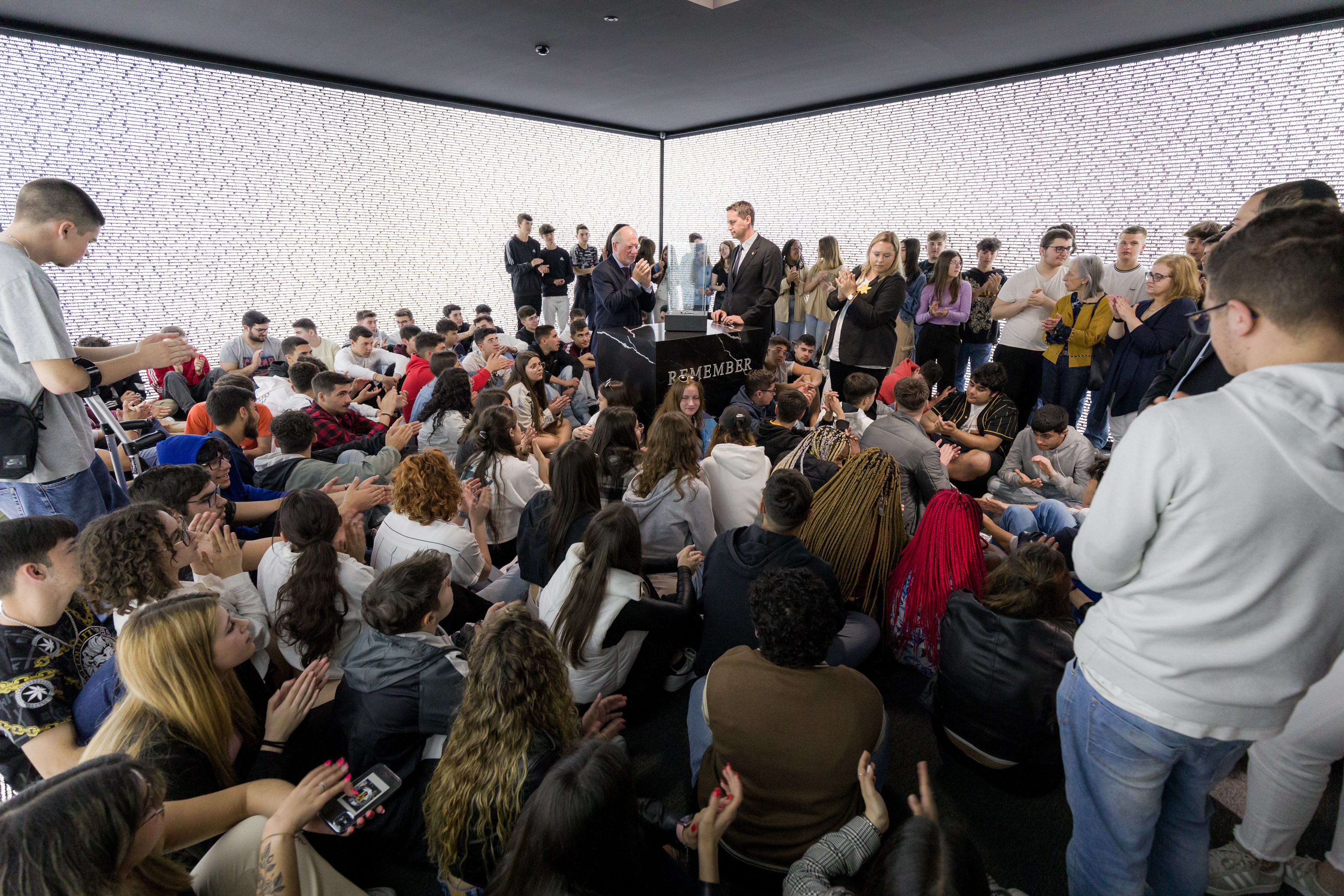 The only Holocaust museum in Iberia opened its doors to 1000 teenagers on the eve of Yom HaShoah
