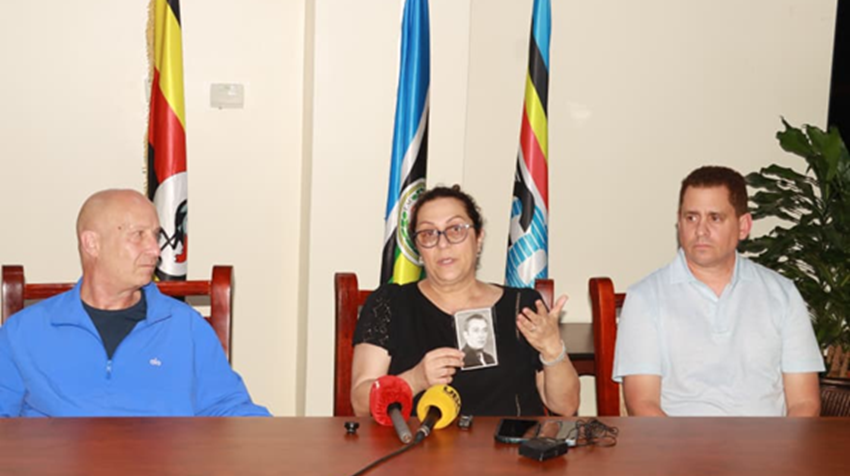 Former Israeli hostages return to Entebbe old terminal nearly 50 years after 1976 ordeal