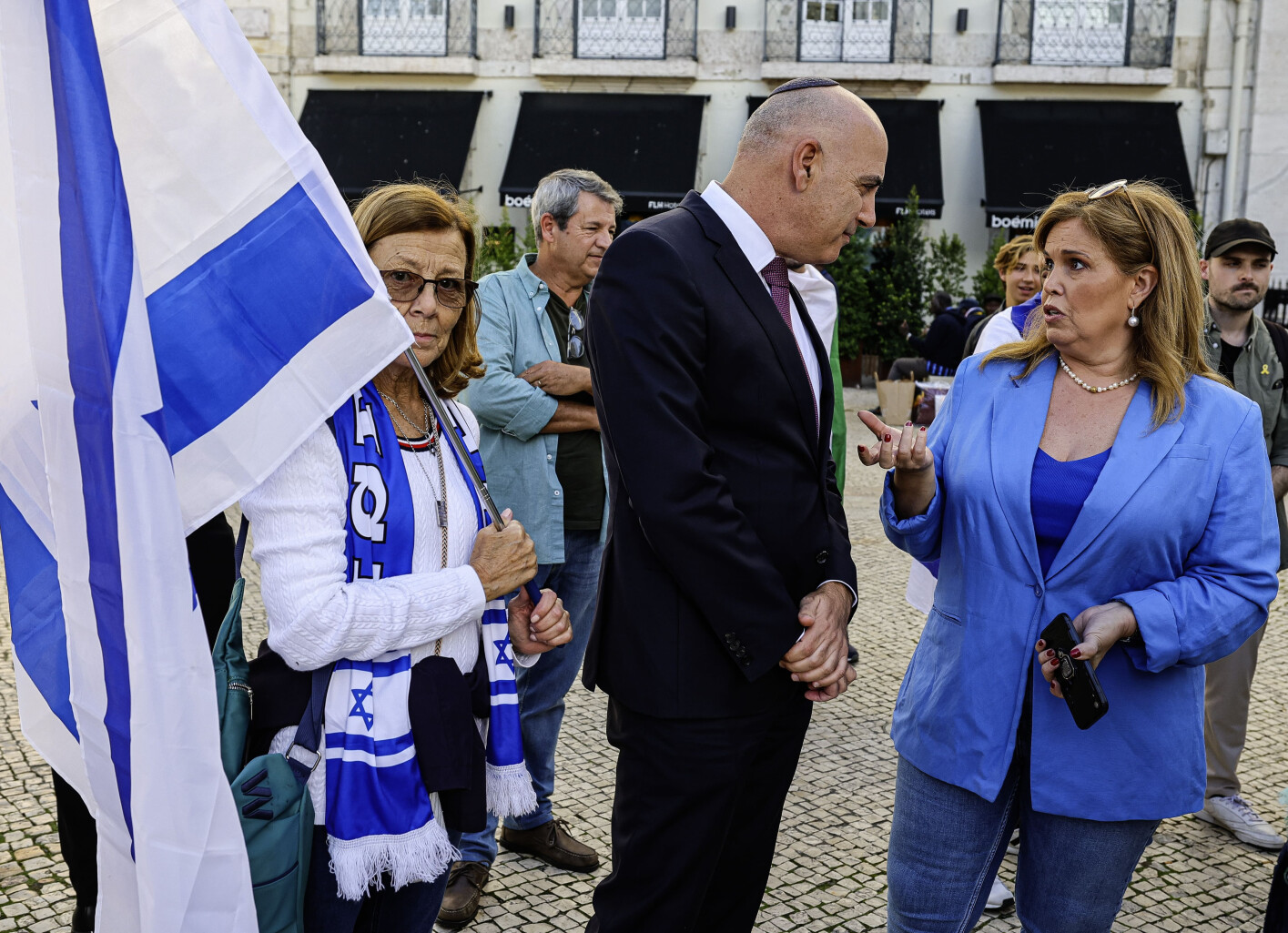 Lisbon: a vigil against anti-Semitism