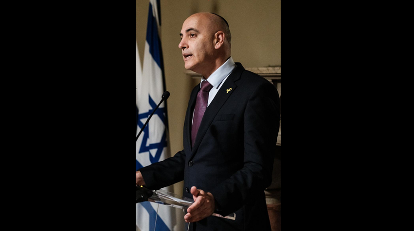 Israeli Ambassador is already used to dealing with anti-Jewish wokism