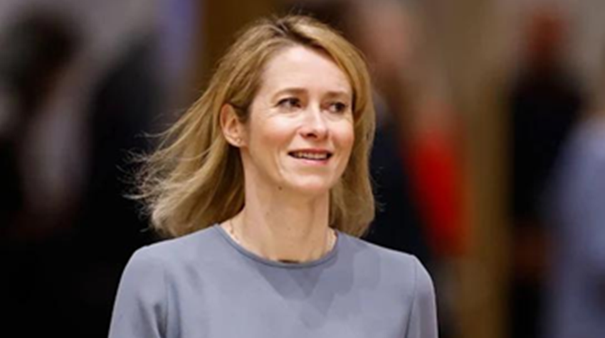 Caught between the USA, China, Russia and Israel, Kaja Kallas believes in a 