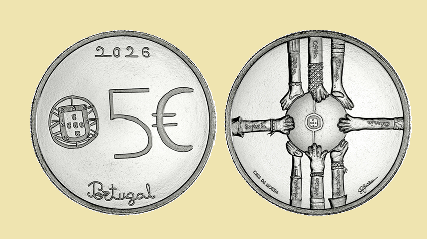 Israel and the US forgotten on a Portuguese coin that celebrates multiculturalism