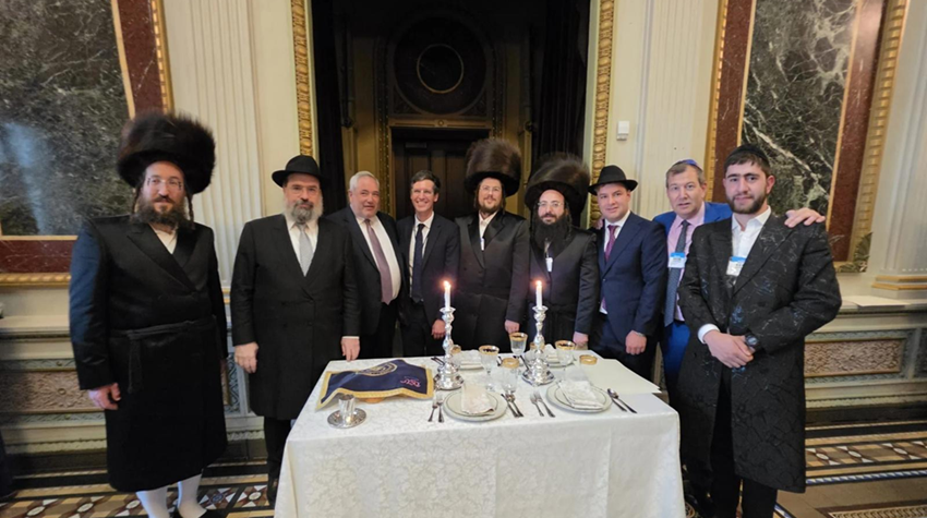 US Government just celebrated National Shabbat in Bamidbar in partnership with Chabad Lubavitch