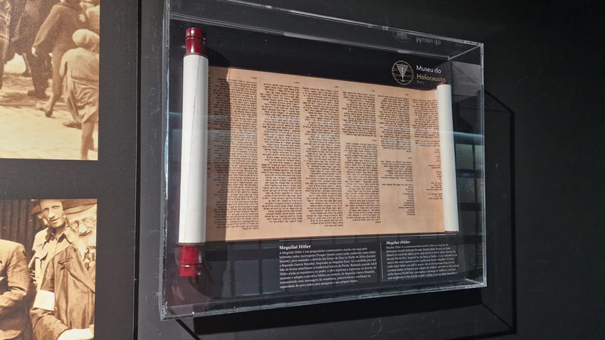 Megillah Hitler causes Astonishment at Porto's Holocaust museum