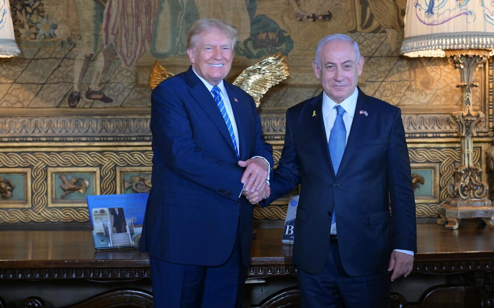 Netanyahu hails Trump’s ‘historic return’ to the White House