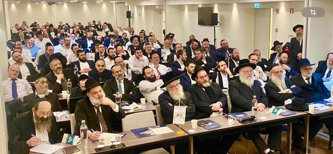 150 rabbis from all over Europe and Israel are gathered in Oporto