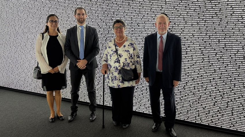 Portugal’s IHRA Head Visits Holocaust Museum supported by Israeli Children