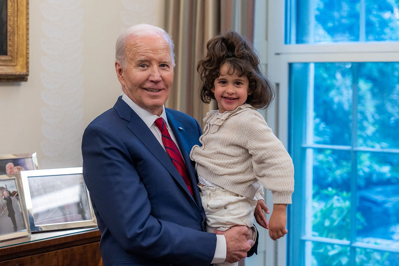 Biden hosts freed Israeli child hostage Abigail Edan in Oval Office