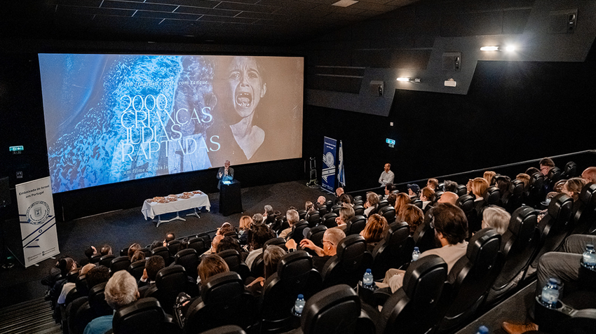 Embassy of Israel in Portugal promotes film about 2,000 kidnapped children