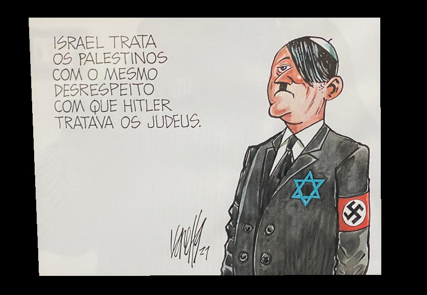Gaia Biennial has anti-Semitic cartoon in its collection