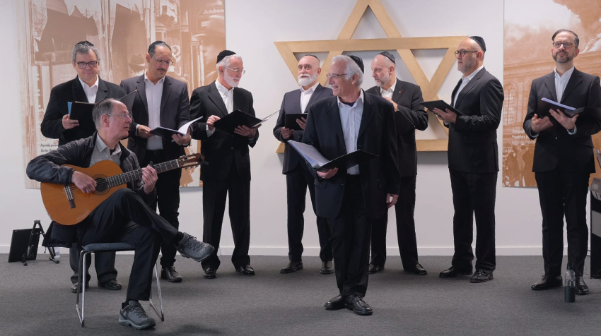Doing the work of memory: a special concert of the Mekor Haim Choir for the European Day of Jewish Culture