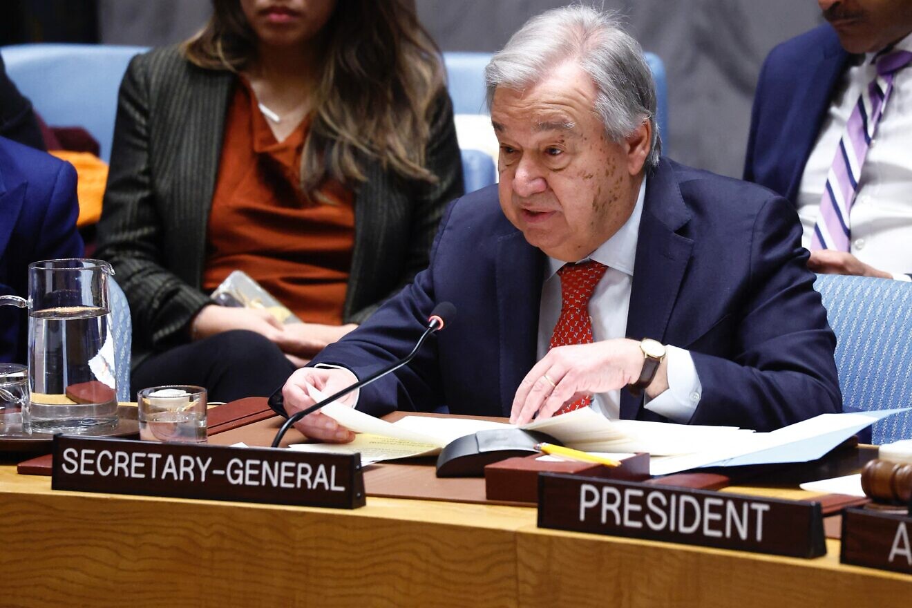 UN chief appeals to Hamas to release Israeli hostages