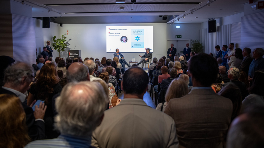 Henrique Cymerman presents in Portugal the book “The Enigma of Israel”