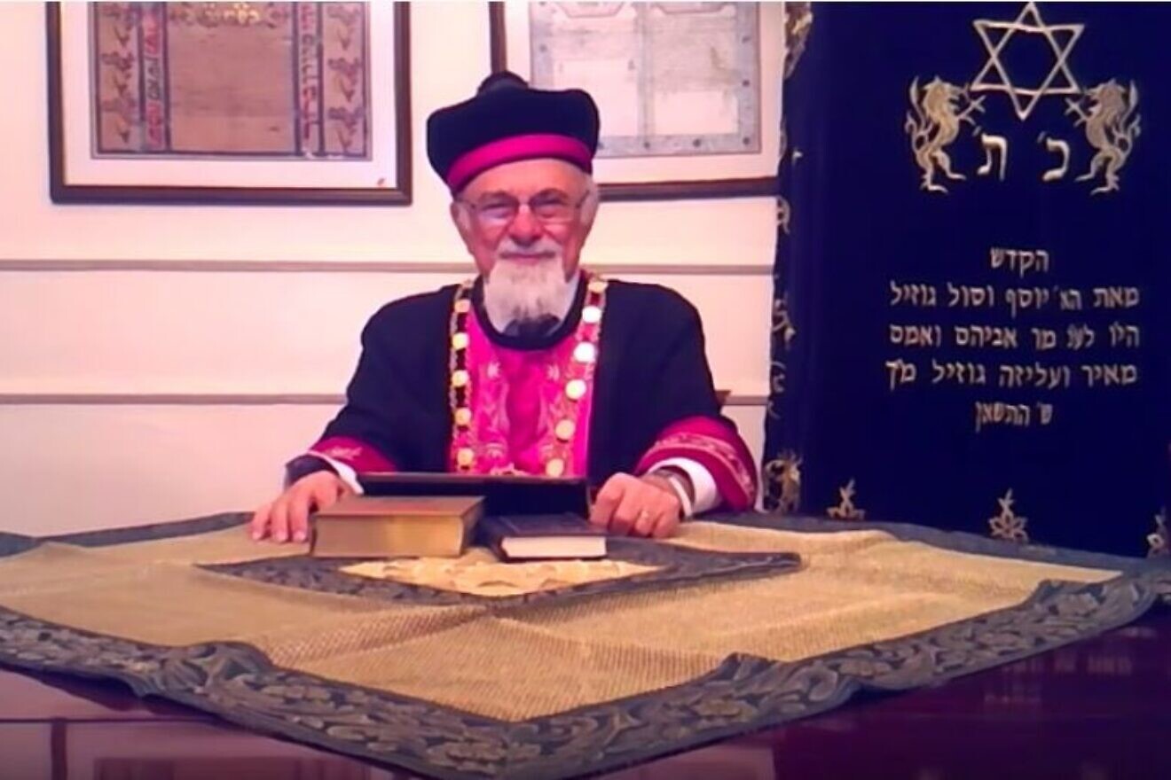 Turkish chief rabbi dead at 84