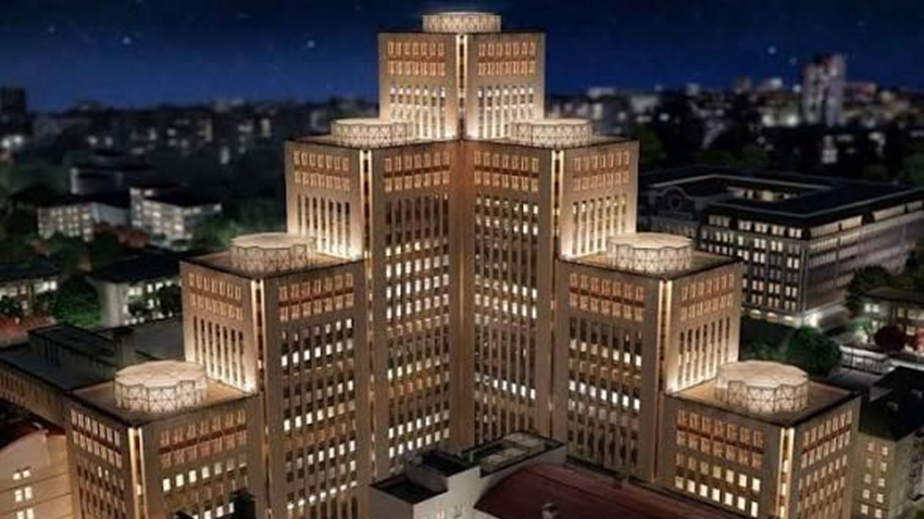 The Chabad's Menorah Centre of Dnipro escapes the destruction of war