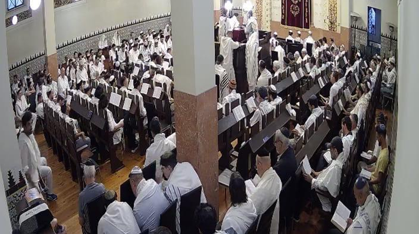 In Porto, the twelfth consecutive year of minyan will begin next Shabbat